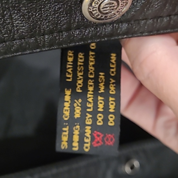 Harley Davidson XXL leather men's vest - Picture 5 of 6